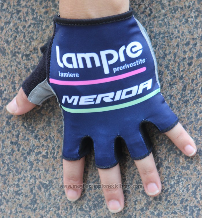 2016 Lampre Guanti Corti Ciclismo